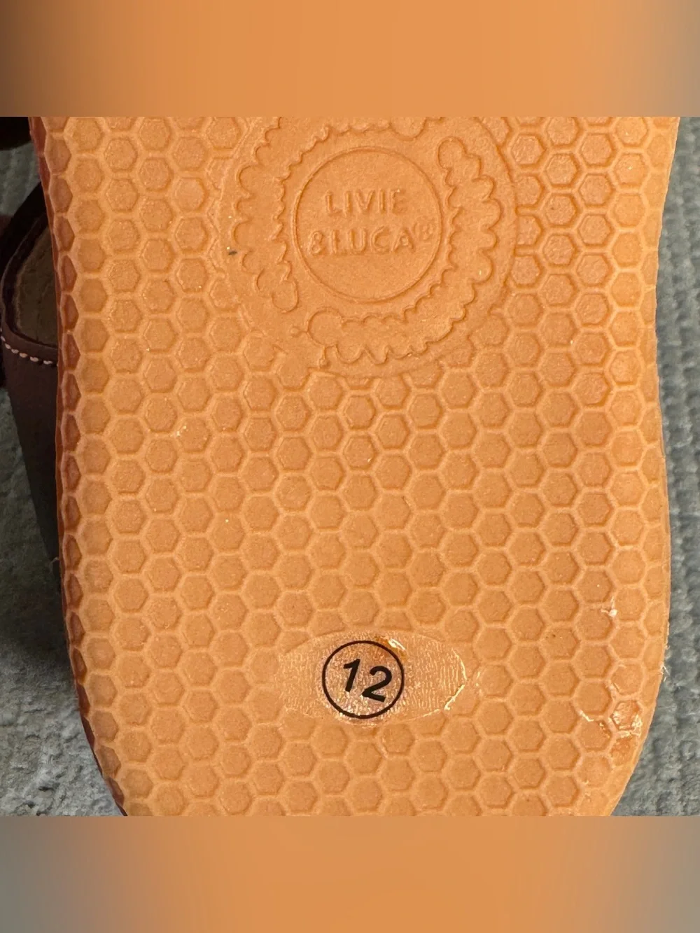 LIVIE & LUCA Sailor Navy Blue Sandals Kid’s Size 12C